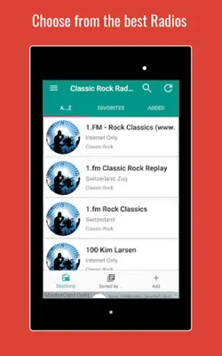 Classic Rock Radio android App screenshot 5